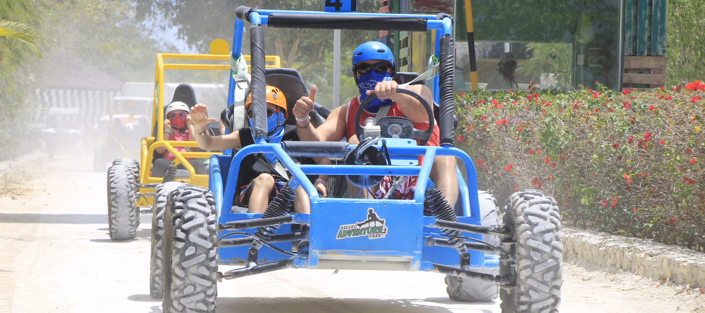 VIP Buggy Ride and Waterfall Pool