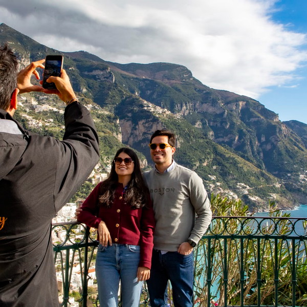 Sorrento, Positano, and Amalfi Semi-Private Tour with Lunch