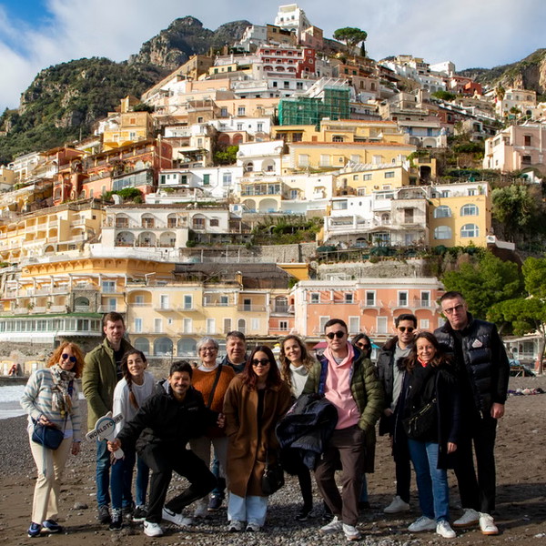 Sorrento, Positano, and Amalfi Semi-Private Tour with Lunch