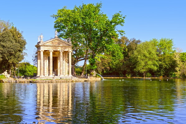 Villa Borghese Gardens and Historic Center by Golf Cart