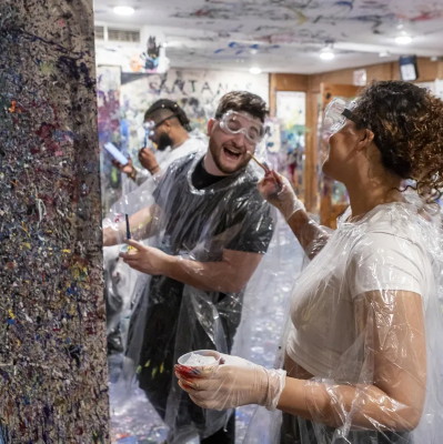 Splatter Art Session