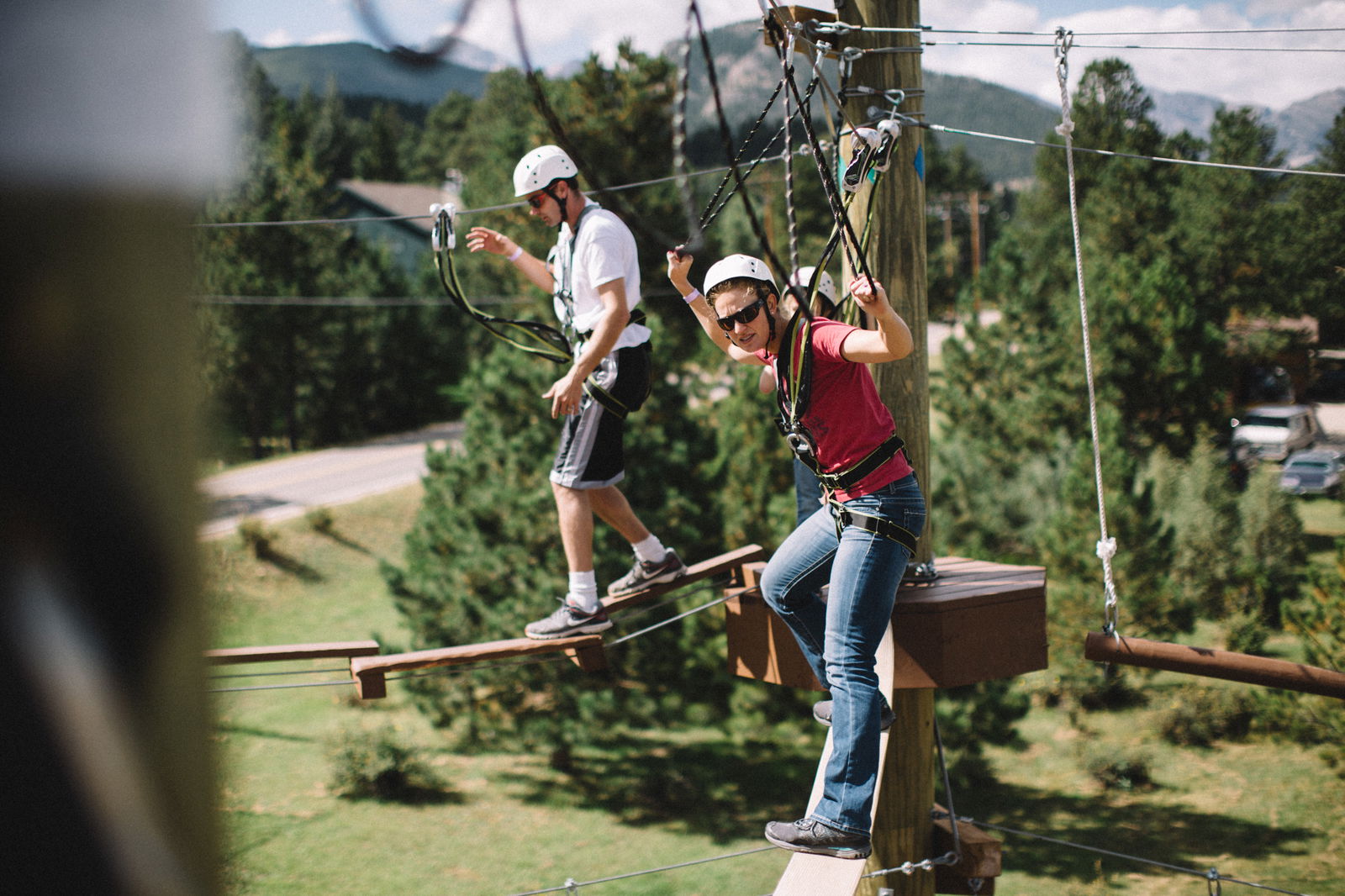 Zip Lining In Estes Park for 2