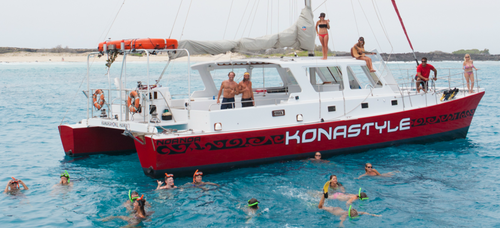 Kona Morning Snorkel and Sail Tour