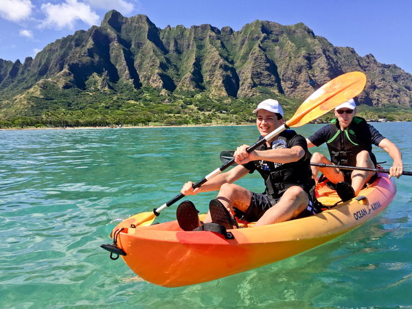 Oahu Chinaman's Hat Kayak Tour