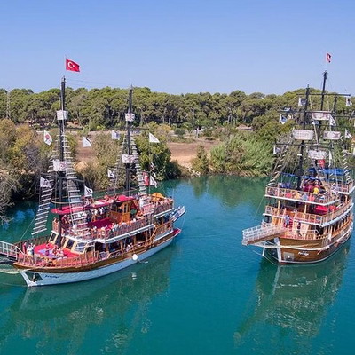 Manavgat Boat Tour from Alanya Visit Public Bazaar and Waterfall