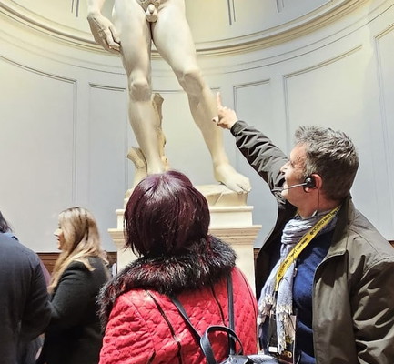 Accademia Gallery Tour with Audio Guide and Live Guide