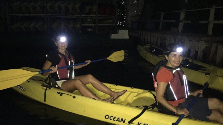 Night Kayak with Pirate and Ghost Stories