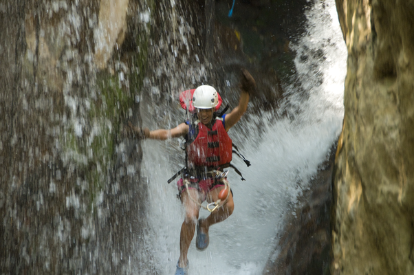 Waterfall Canyoning Half-Day Tour