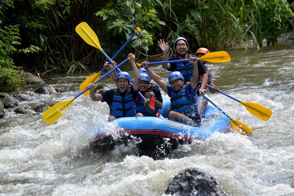 White Water Rafting Ayung River with Lunch