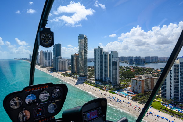 Helicopter Tour: Everglades, Hard Rock Guitar, and Beaches