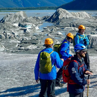 Norris Glacier Fly-In Hike and Packraft