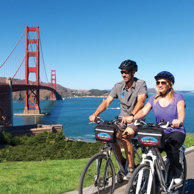 Golden Gate Bridge Bike Tour with Muir Woods and Sausalito