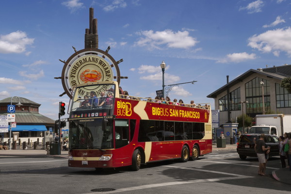 San Francisco 24-Hour Big Bus Hop-on, Hop-off, and Sunset Tour