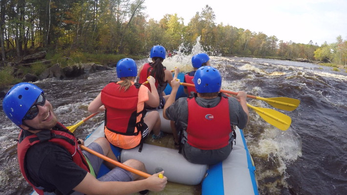 White Water Rafting on the Kettle River