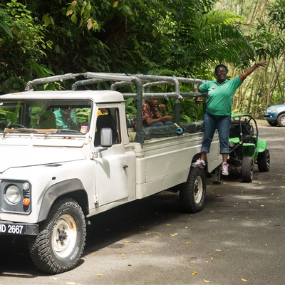 Triple Adventure - Jeep, Zipline, and Hike