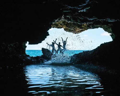 Animal Flower Cave, Rum Run, and Beach Tour
