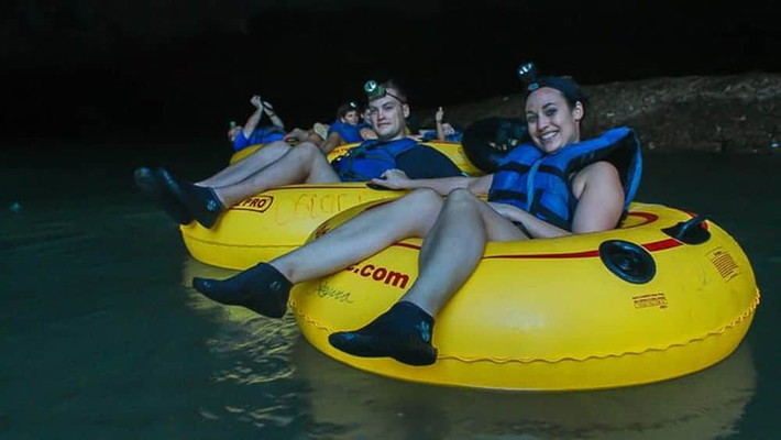 Private Altun Ha, Cave Tubing, and Baboons from Belize City