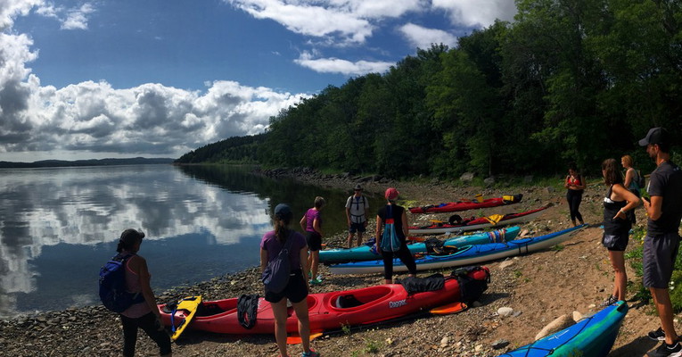 Kennebecasis River: Minister's Face Kayak and Hike