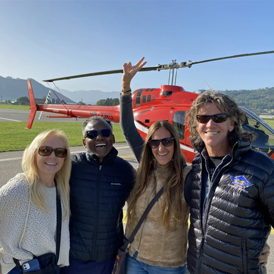 Matterhorn Mountain Private Helicopter Tour for 4 People