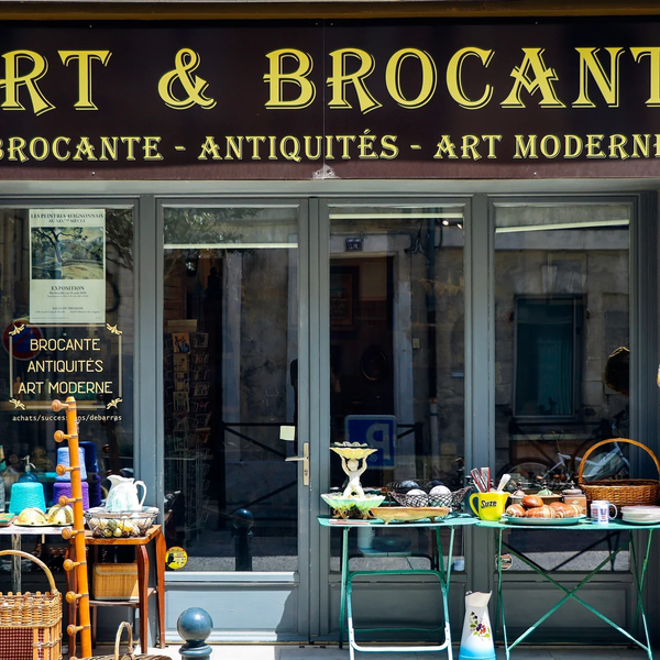 L'Isle sur la Sorgue French brocante and the City of Avignon