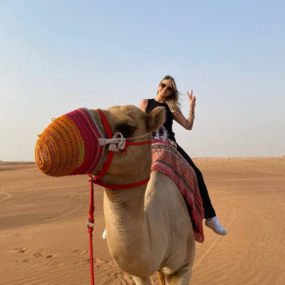 Jeep, ATV, Sandboarding, and Camel Safari