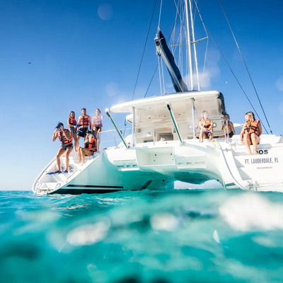 Isla Mujeres All-Inclusive Catamaran Tour