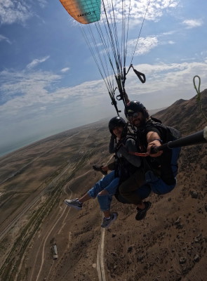 Paragliding tour in Azerbaijan: Fly Over Beshbarmag Mountain
