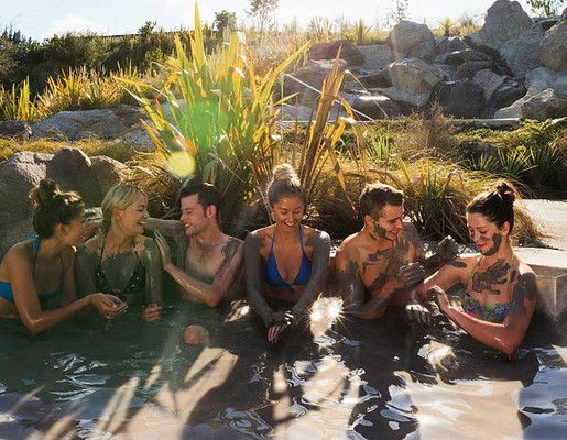 Hells Gate Geothermal Reserve and Mud Spa in Rotorua from Auckland