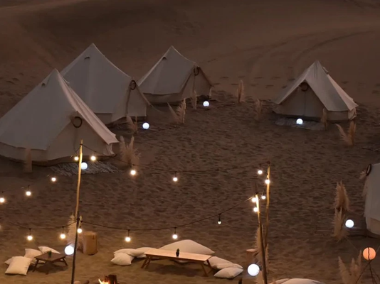 Desert Glamping: Luxurious Night Under the Stars