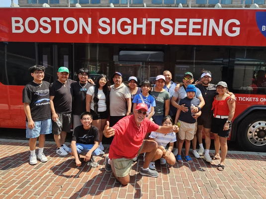 Boston Sightseeing Single Ride Pass by Double-Decker Bus
