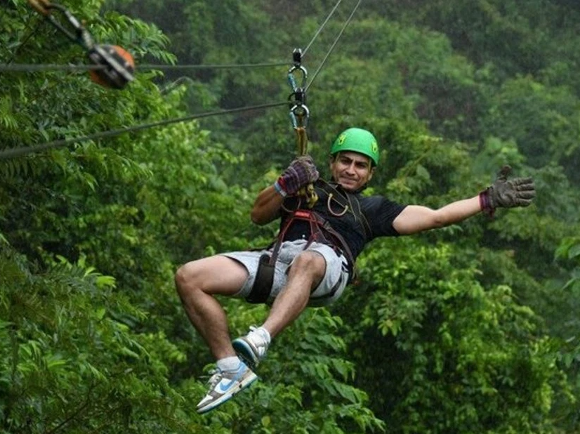 Zipline and Aerial Tram Rainforest Tour