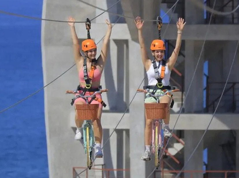 Guinness World Record Sky Bike Tour