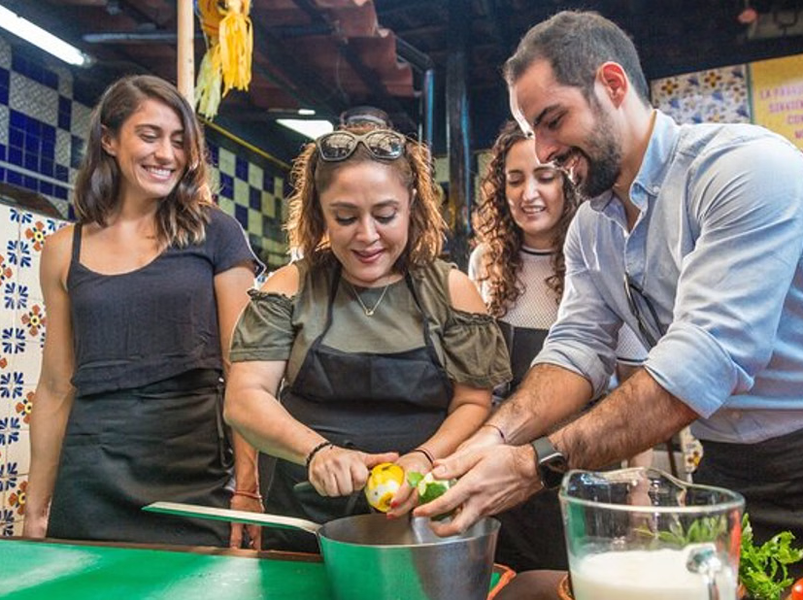 Flavors of Mexico: Cancun Cooking Class and Market Visit