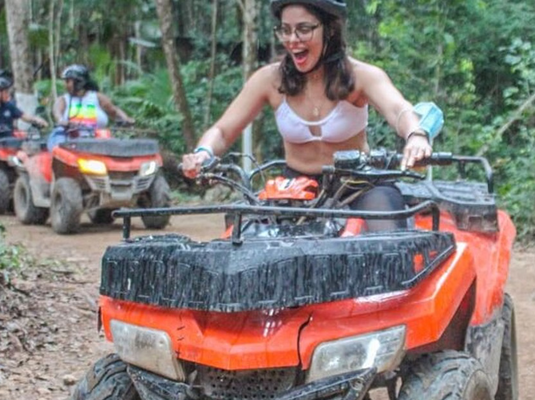 ATV, Ziplines, and Cenote Tour from Playa del Carmen