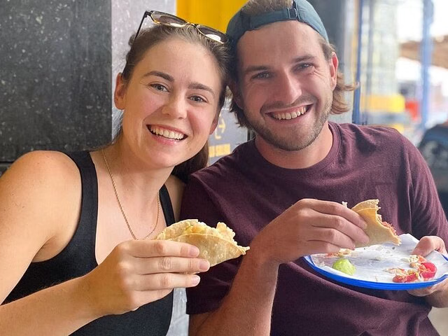 Street Tacos and Local Market Visit