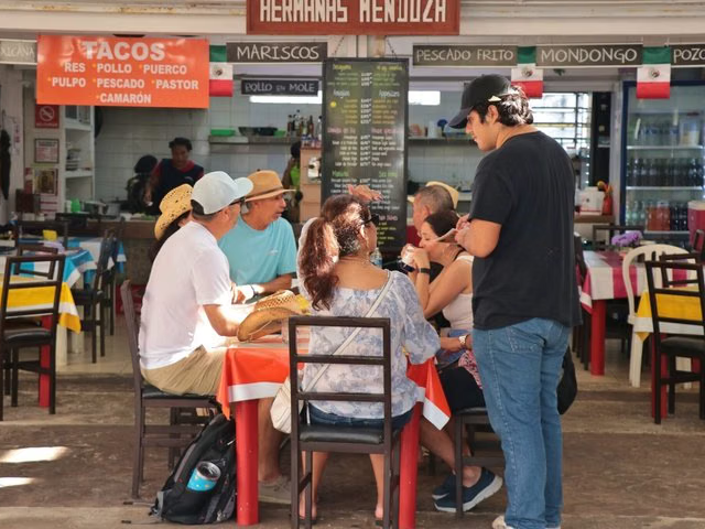 Street Tacos and Local Market Visit