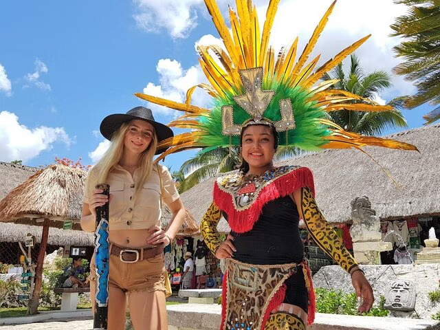 Island Tour: Mayan Ruins, Reef Snorkeling, and Beach Escape