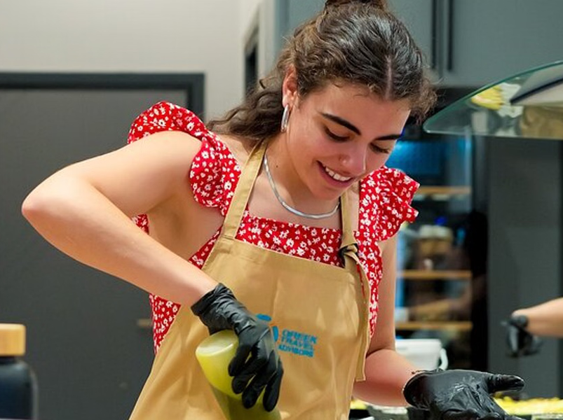 Beautiful Garden Cooking Class in Athens with Market Tour