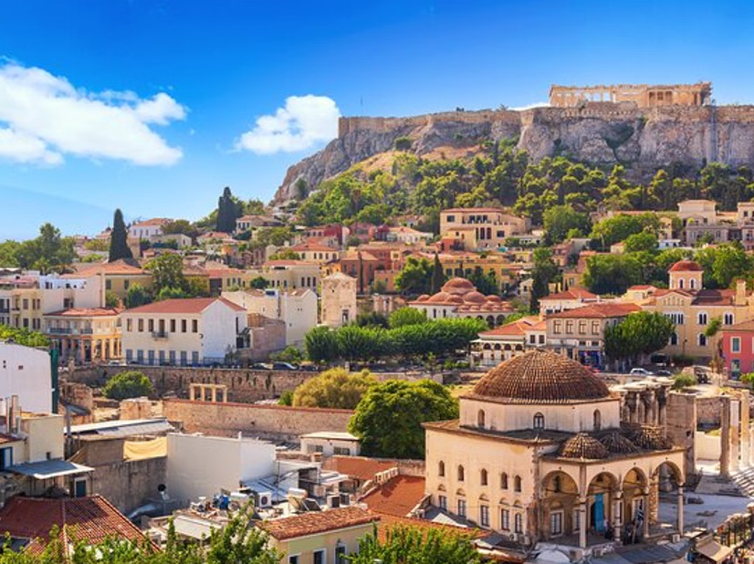 Athens Panoramic Tour with Plaka Walk Small Group Tour