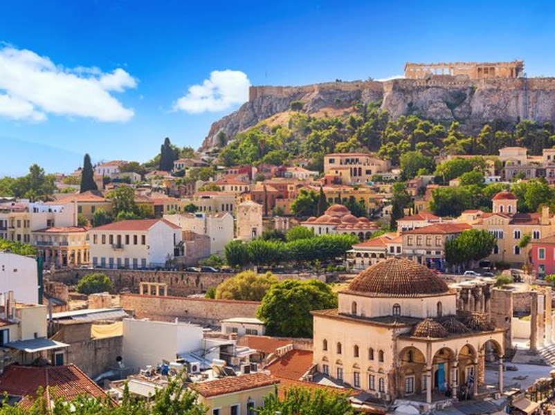 Athens Panoramic Tour with Plaka Walk Small Group Tour