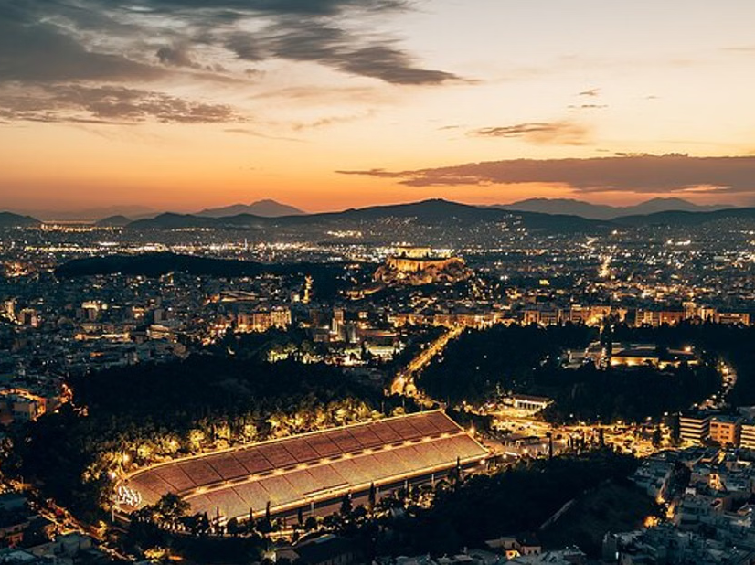 Athens Panoramic Sunset Tour with Plaka Walk