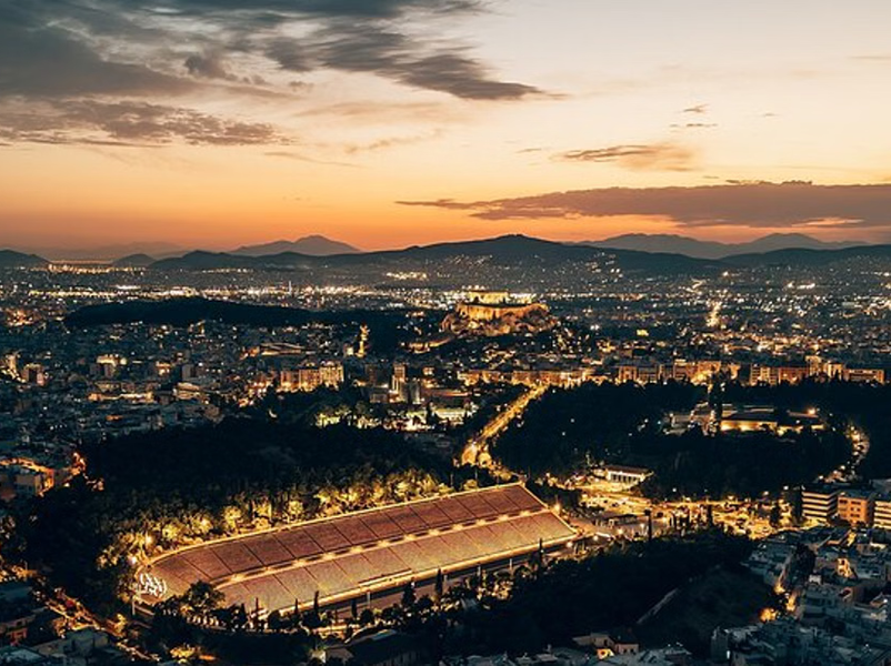Athens Panoramic Sunset Tour with Plaka Walk