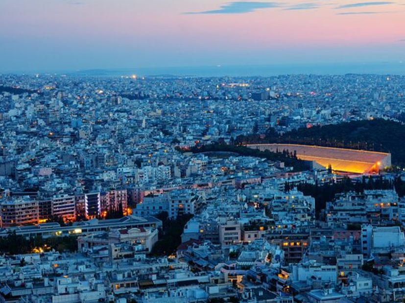 Athens Panoramic Sunset Tour with Plaka Walk