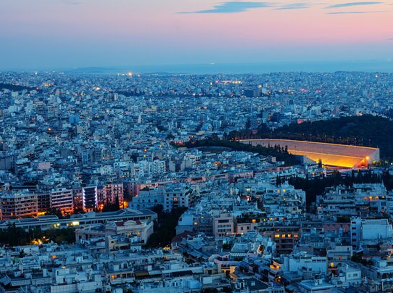Athens Panoramic Sunset Tour with Plaka Walk
