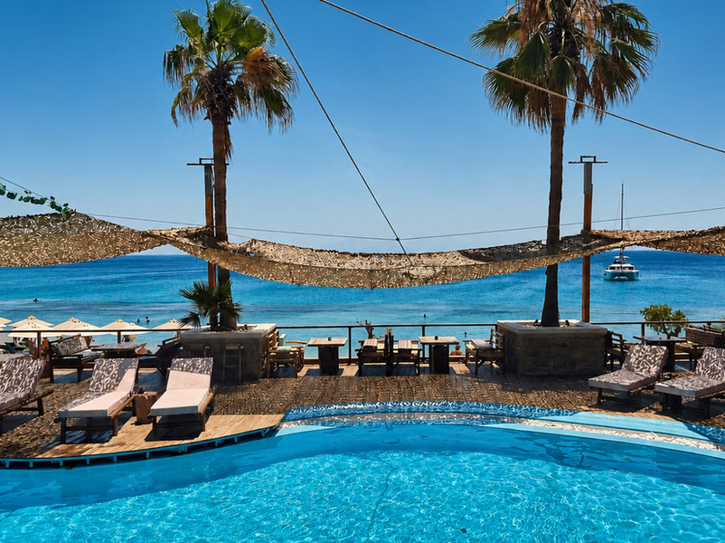 Mykonos Paradise Beach Break with Sunbeds