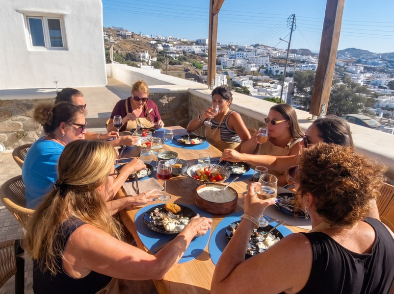 Hands-On Mykonos Cooking Class in a Traditional Home