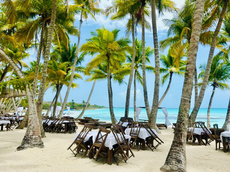 Saona Island Tour with Buffet Lunch, Paella, and Open Bar