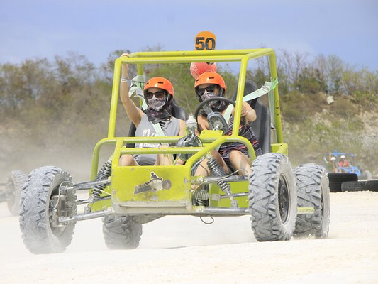 Buggy Tour, Blue Lagoon, Dominican Village and Lunch