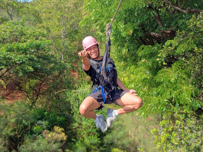 Three Ziplines plus Wet 'N Wild Admission with Transportation