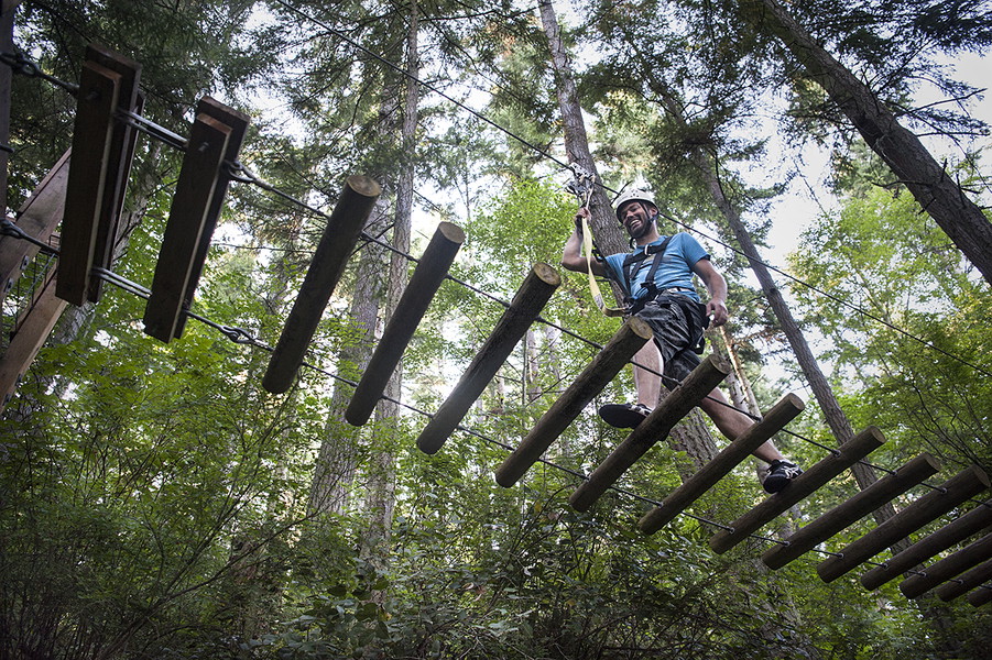 Zipline Tour at Canopy Tours Northwest